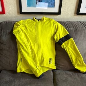 Rapha Pro Team Jacket.  Couple of small stains on back from riding in rain.